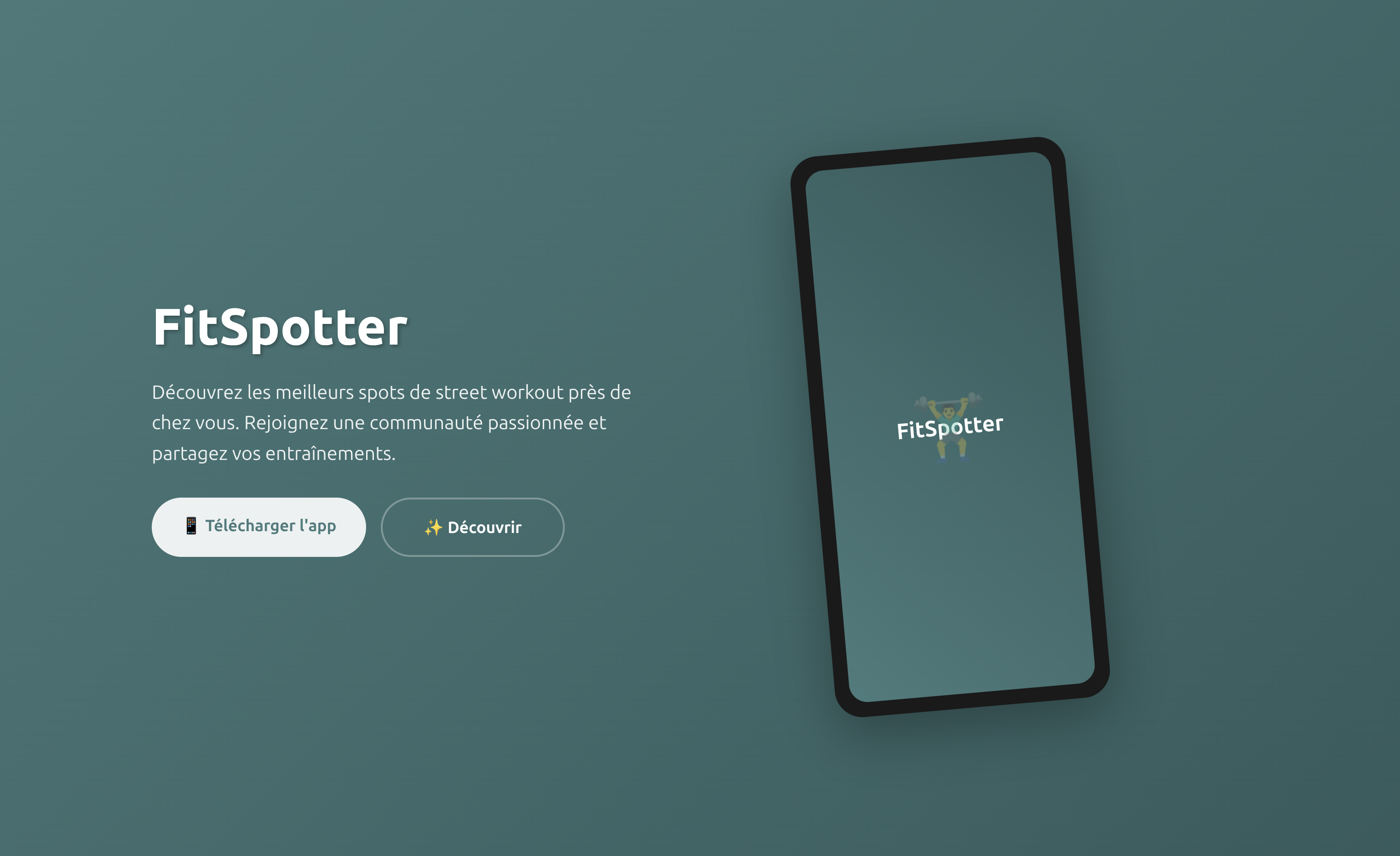 FitSpotter (in build) • Flutter + Rails API