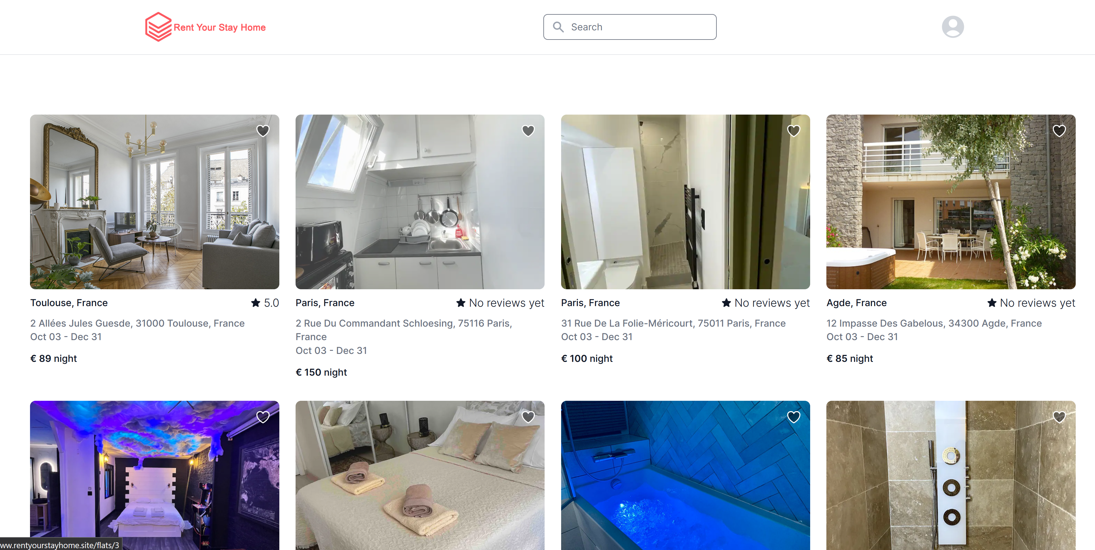 Airbnb Clone • Ruby on Rails